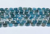 CAP700 15.5 inches 6*8mm faceted oval apatite beads