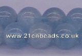 CAQ127 15.5 inches 16mm round AAA grade natural aquamarine beads