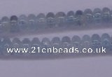 CAQ137 15.5 inches 3*5mm rondelle natural aquamarine beads