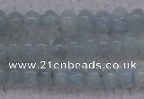 CAQ161 15.5 inches 3*4mm rondelle natural aquamarine beads