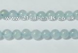 CAQ200 15.5 inches 6mm round natural aquamarine beads wholesale