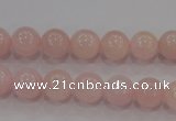 CAQ482 15.5 inches 8mm round natural pink aquamarine beads