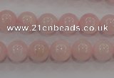 CAQ483 15.5 inches 10mm round natural pink aquamarine beads