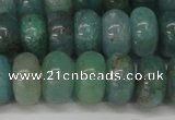 CAQ613 15.5 inches 7*12mm rondelle aquamarine gemstone beads