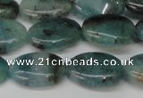 CAQ629 15.5 inches 12*16mm oval aquamarine gemstone beads