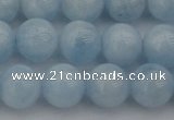 CAQ703 15.5 inches 10mm round natural aquamarine beads wholesale