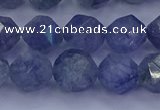 CAQ775 15.5 inches 14mm faceted nuggets imitation aquamarine beads