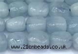 CAQ940 15 inches 6*6mm – 6*8mm nuggets aquamarine beads