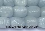 CAQ941 15 inches 7*8mm – 8*10mm nuggets aquamarine beads
