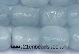 CAQ942 15 inches 9*10mm – 10*12mm nuggets aquamarine beads