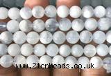 CAQ972 15 inches 8mm round aquamarine beads wholesale