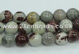 CAR03 15.5 inches 8mm round artistic jasper beads wholesale