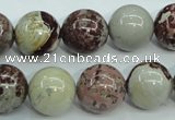 CAR06 15.5 inches 14mm round artistic jasper beads wholesale