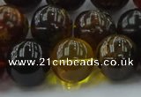 CAR509 15.5 inches 15mm - 16mm round natural amber beads wholesale