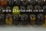 CAR532 15.5 inches 5*8mm rondelle natural amber beads wholesale