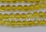 CAR558 15.5 inches 4mm - 4.5mm round natural amber beads wholesale