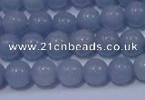 CAS201 15.5 inches 6mm round blue angel skin gemstone beads