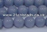 CAS203 15.5 inches 10mm round blue angel skin gemstone beads