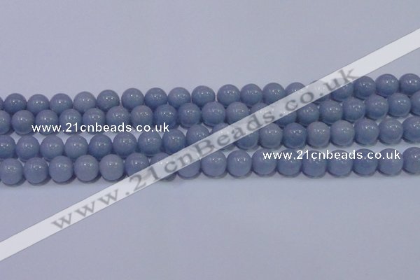 CAS203 15.5 inches 10mm round blue angel skin gemstone beads