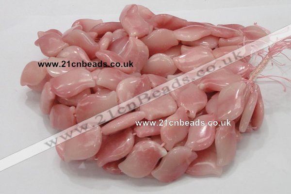 CAS25 15.5 inches 18*30mm marquise pink angel skin gemstone beads