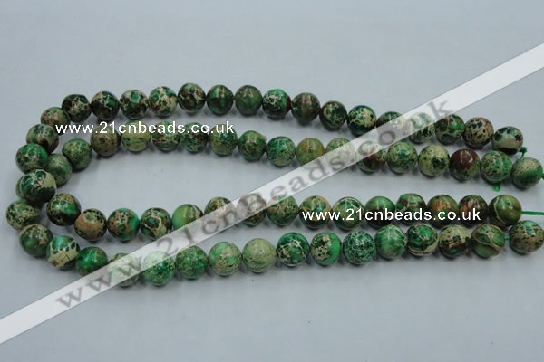 CAT224 15.5 inches 20mm round dyed natural aqua terra jasper beads