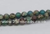 CAT5002 15.5 inches 6mm round natural aqua terra jasper beads