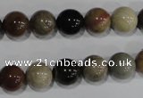 CAT5204 15.5 inches 12mm round aqua terra jasper beads wholesale