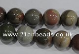 CAT5205 15.5 inches 14mm round aqua terra jasper beads wholesale