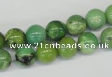 CAU03 10mm australia chrysoprase round gemstone beads Wholesale