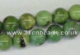 CAU04 round australia chrysoprase 12mm gemstone beads Wholesale