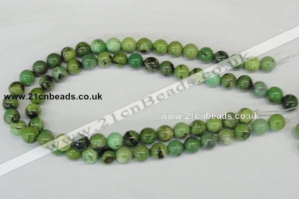 CAU04 round australia chrysoprase 12mm gemstone beads Wholesale