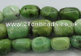 CAU207 15.5 inches 10*14mm nuggets Australia chrysoprase beads