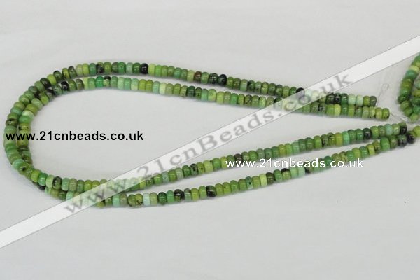 CAU26 15.5 inches 4*6mm rondelle australia chrysoprase beads wholesale