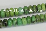 CAU27 15.5 inches 5*10mm rondelle australia chrysoprase beads wholesale