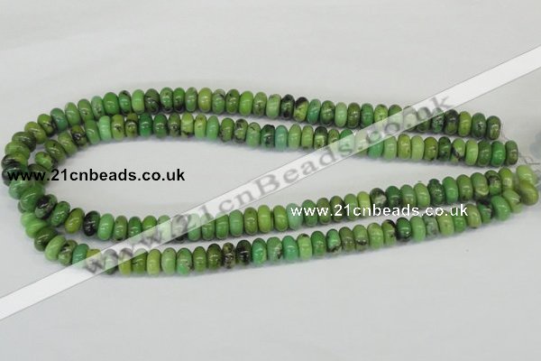 CAU27 15.5 inches 5*10mm rondelle australia chrysoprase beads wholesale