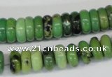 CAU28 15.5 inches 5*12mm rondelle australia chrysoprase beads wholesale