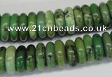 CAU29 15.5 inches 5*15mm rondelle australia chrysoprase beads wholesale