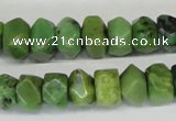 CAU32 15.5 inches 8*12mm nugget australia chrysoprase beads wholesale