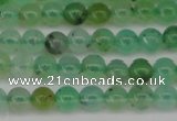 CAU350 15.5 inches 4mm round Australia chrysoprase beads