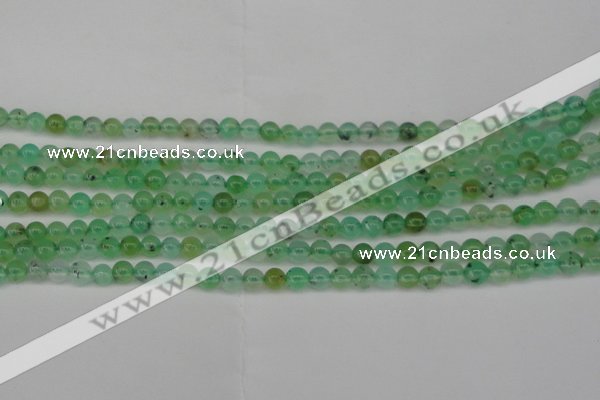 CAU350 15.5 inches 4mm round Australia chrysoprase beads