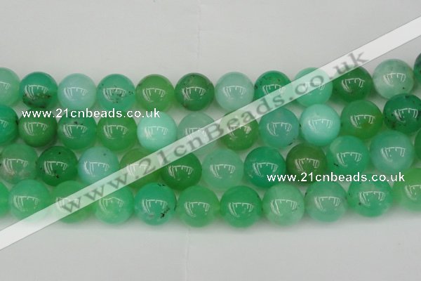 CAU355 15.5 inches 14mm round Australia chrysoprase beads