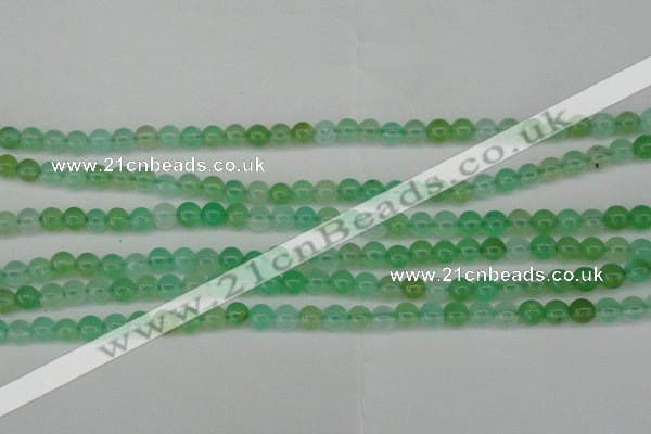 CAU360 15.5 inches 4mm round Australia chrysoprase beads