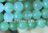 CAU366 15.5 inches 6mm round Australia chrysoprase beads