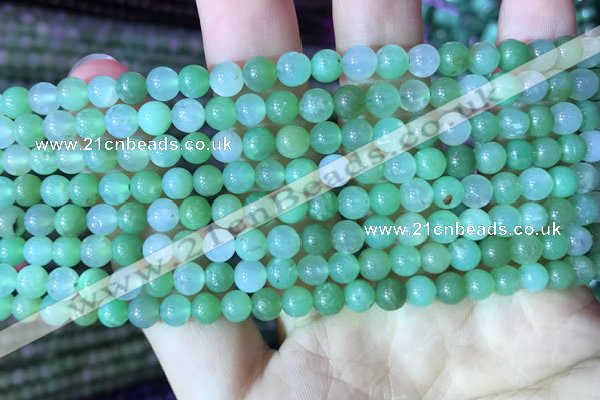 CAU366 15.5 inches 6mm round Australia chrysoprase beads