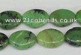 CAU40 15.5 inches 13*18mm oval australia chrysoprase beads wholesale