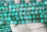 CAU442 15.5 inches 8.5mm - 9mm round Australia chrysoprase beads