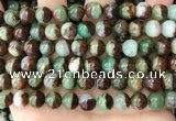 CAU454 15.5 inches 8mm - 9mm round Australia chrysoprase beads