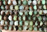 CAU455 15.5 inches 10mm - 11mm round Australia chrysoprase beads