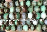 CAU458 15.5 inches 13mm - 14mm round Australia chrysoprase beads