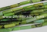CAU46 15.5 inches 4*13mm tube Australia chrysoprase beads wholesale